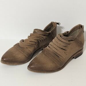 Free People Lost Valley Ankle Boot Size 36 Distressed Fall Western‎ Booties